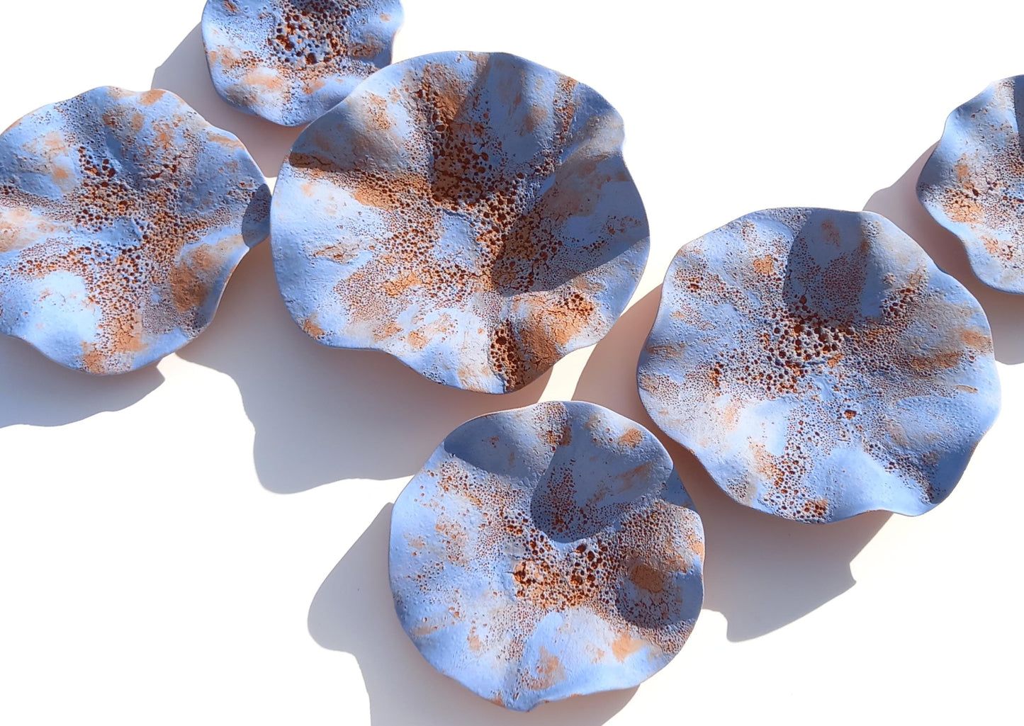 Terracotta Blue Art: Terra cotta Wall Hanging (MADE TO ORDER)