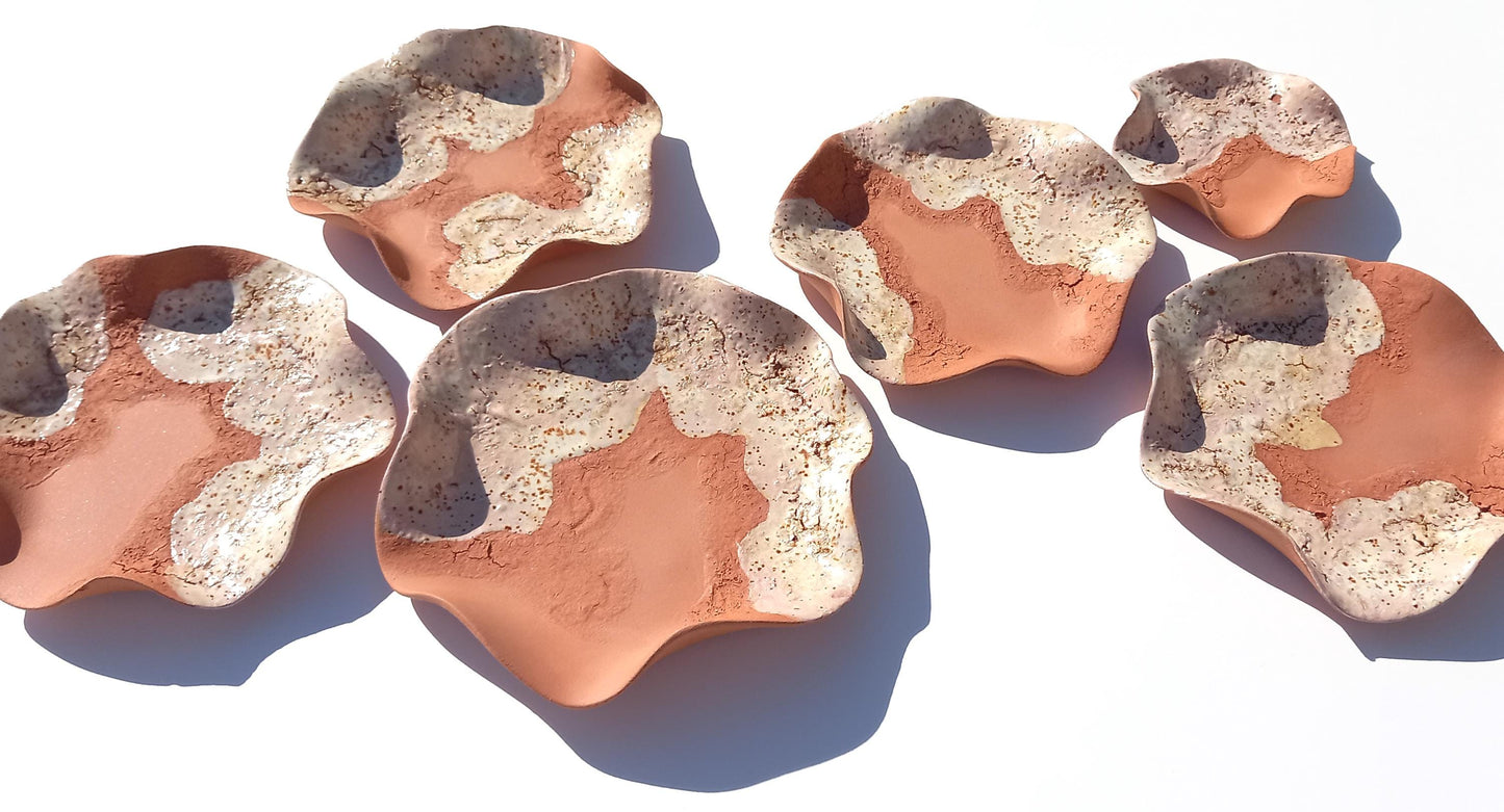 Handmade Terracotta Tile Wall Art: Earthy Ceramic Sculpture, Made to Order