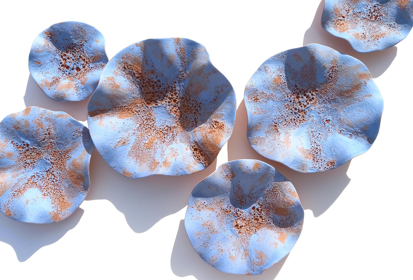 Terracotta Blue Art: Terra cotta Wall Hanging (MADE TO ORDER)