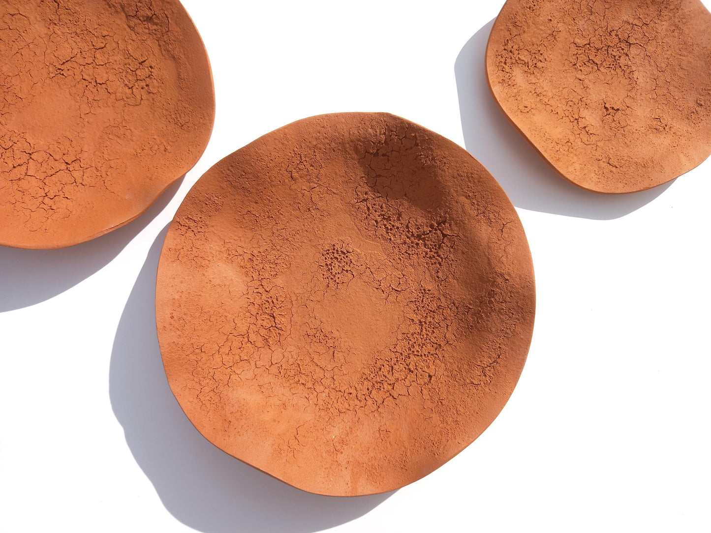 Terracotta Wall Art Tiles: Ceramic Desert Sculpture, Made to Order