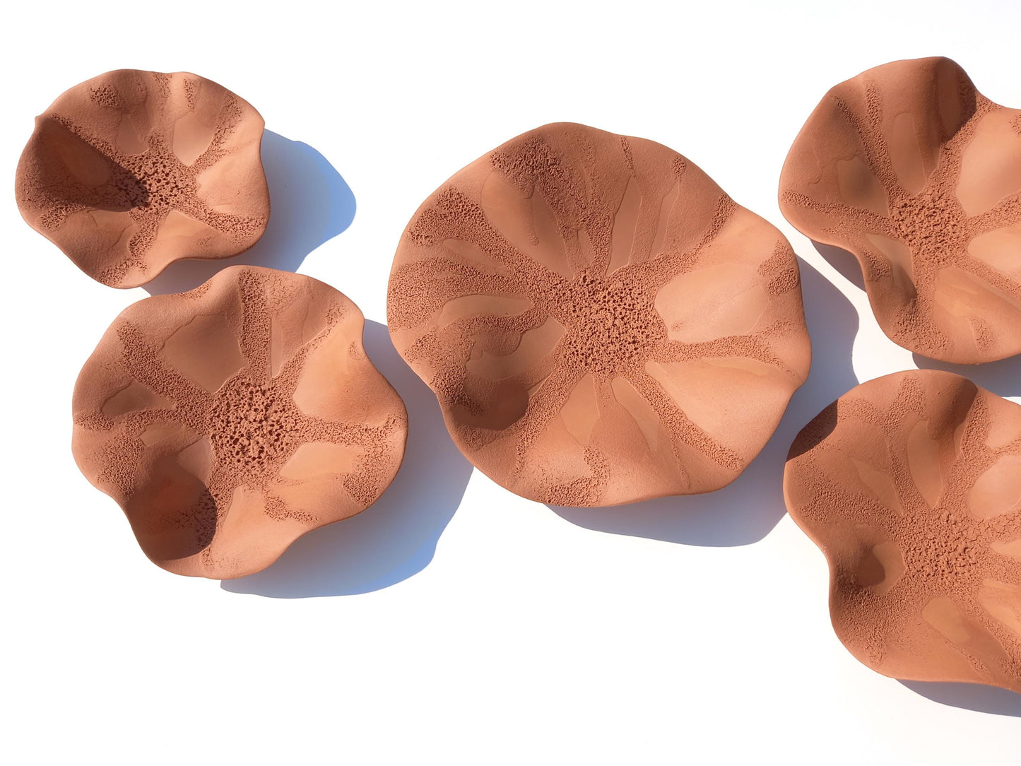 Terracotta Wall Art - Ceramic Wall Sculpture - Modern Decorative Tiles - Made to Order