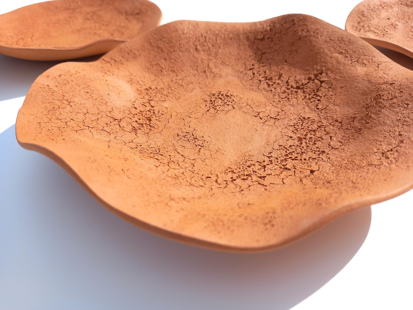 Terracotta Wall Art Tiles: Ceramic Desert Sculpture, Made to Order