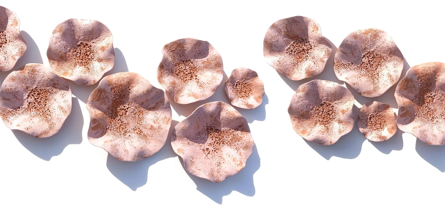 Terracotta Wall Art: Blush Terra cotta Wall Hanging (MADE TO ORDER)