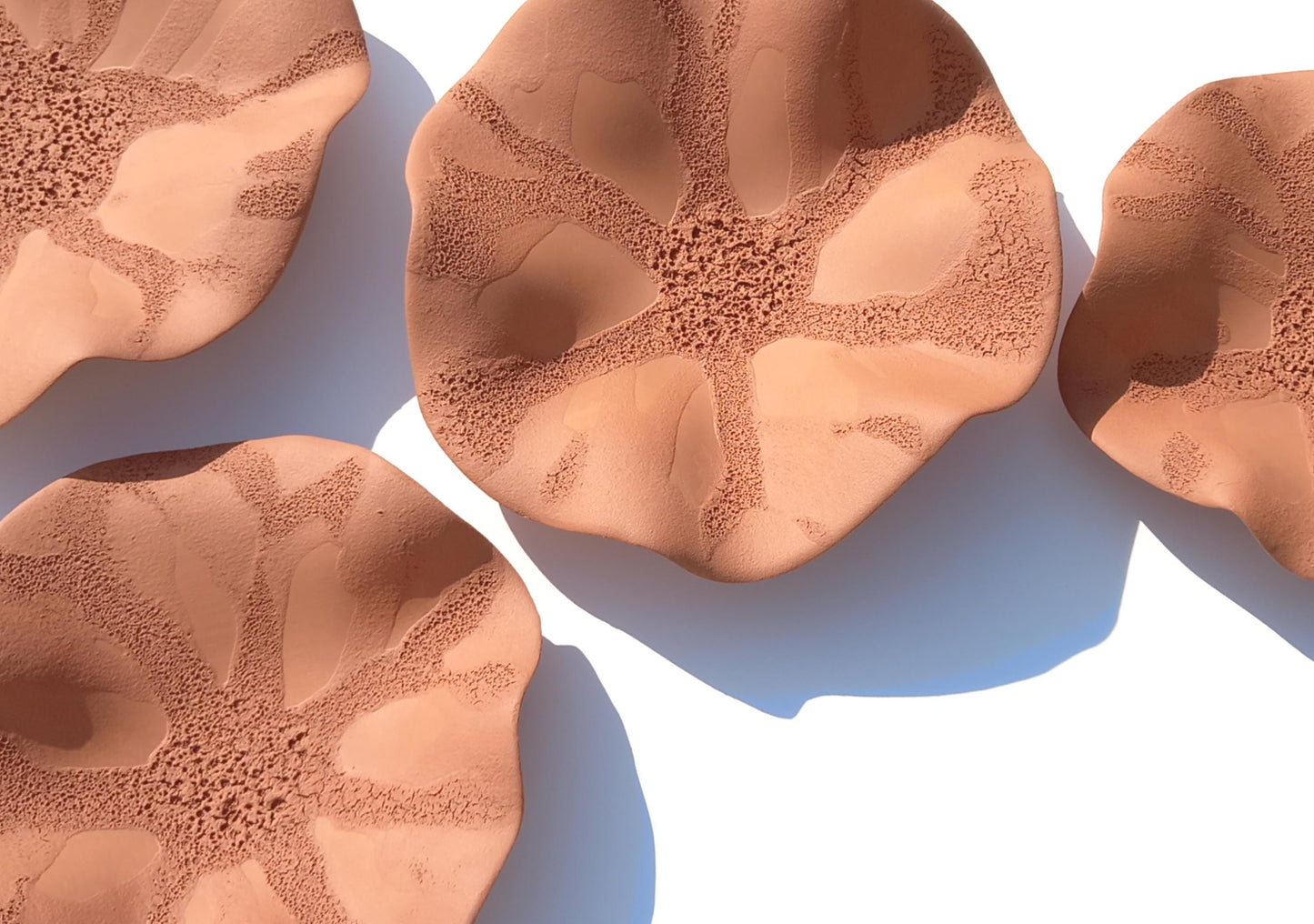 Terracotta Wall Art - Ceramic Wall Sculpture - Modern Decorative Tiles - Made to Order