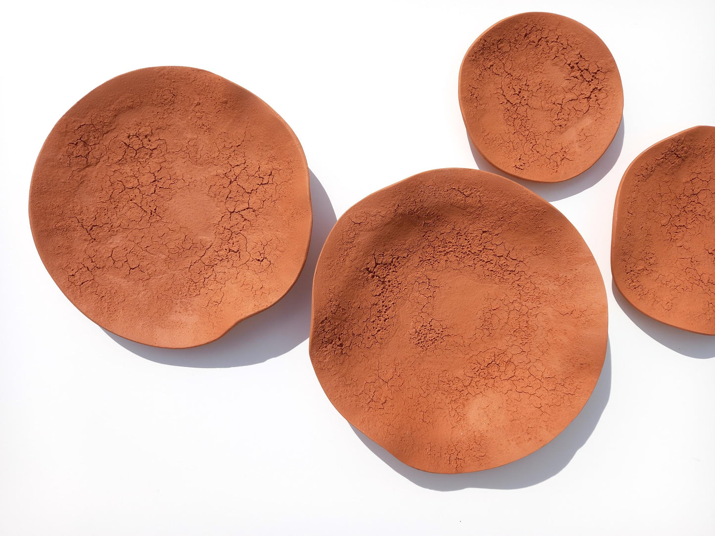 Terracotta Wall Art Tiles: Ceramic Desert Sculpture, Made to Order