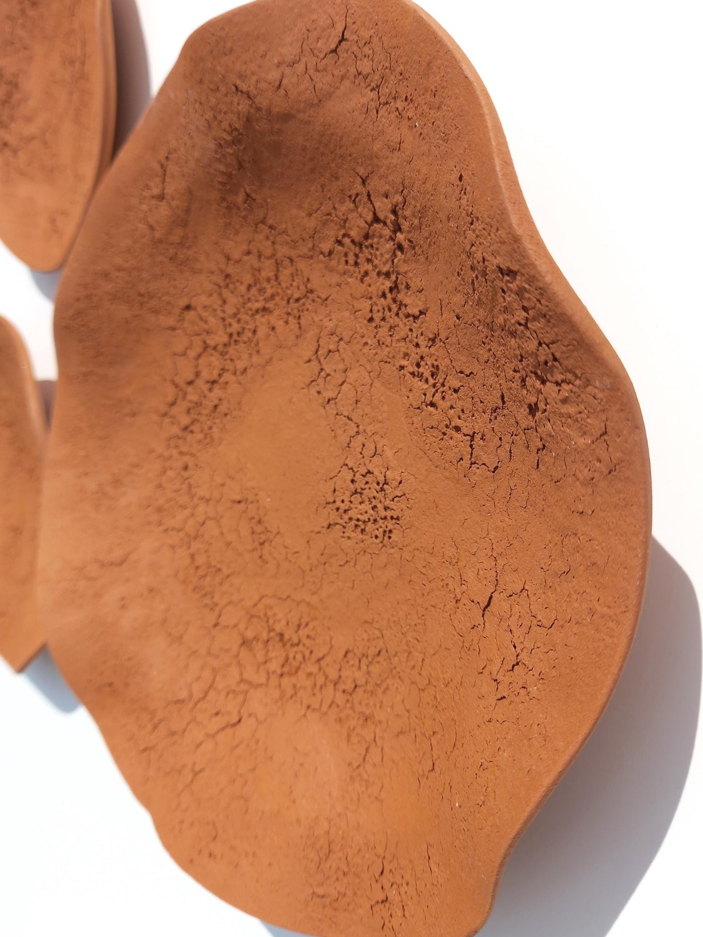 Terracotta Wall Art Tiles: Ceramic Desert Sculpture, Made to Order