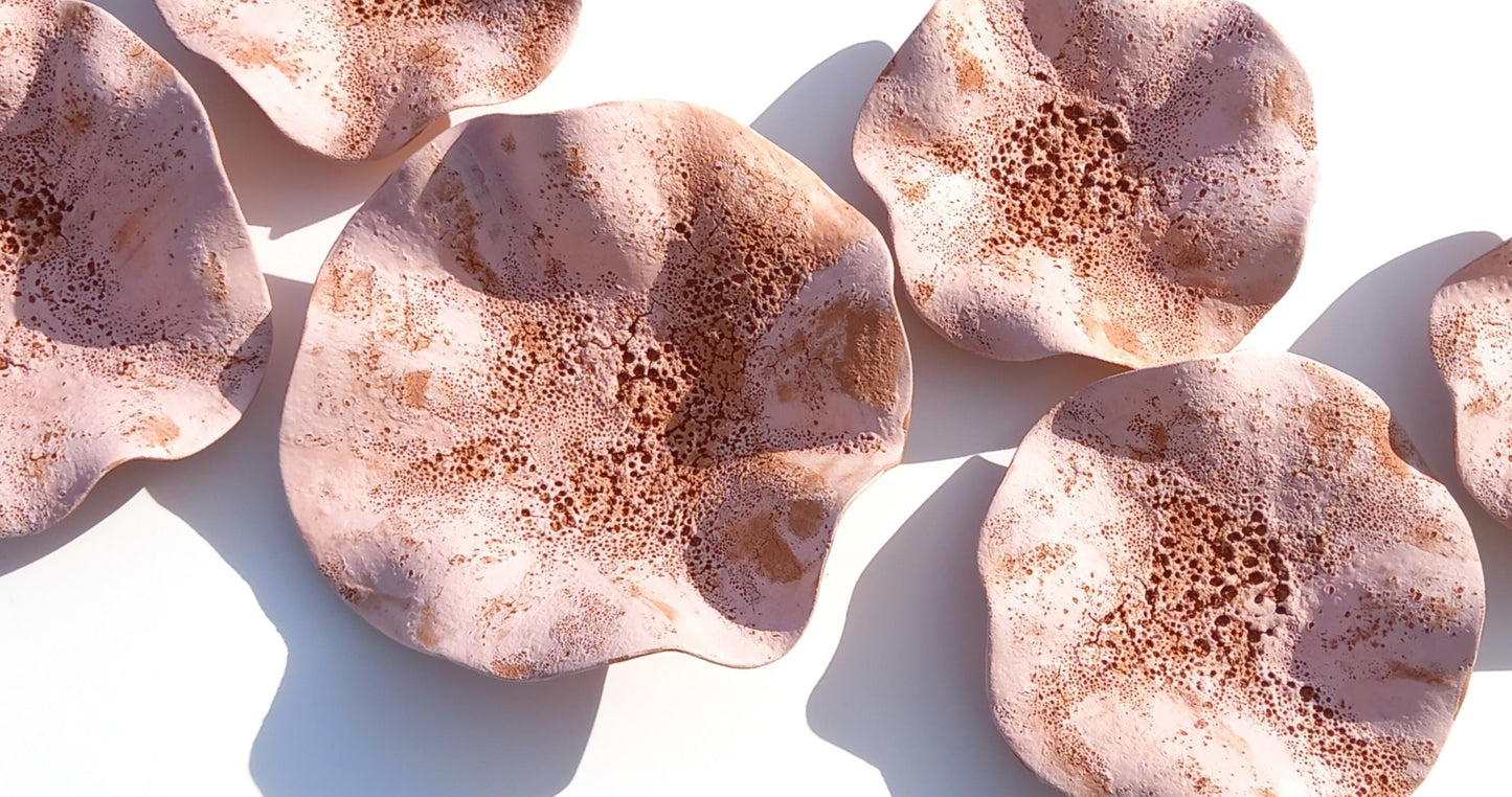 Terracotta Wall Art: Blush Terra cotta Wall Hanging (MADE TO ORDER)