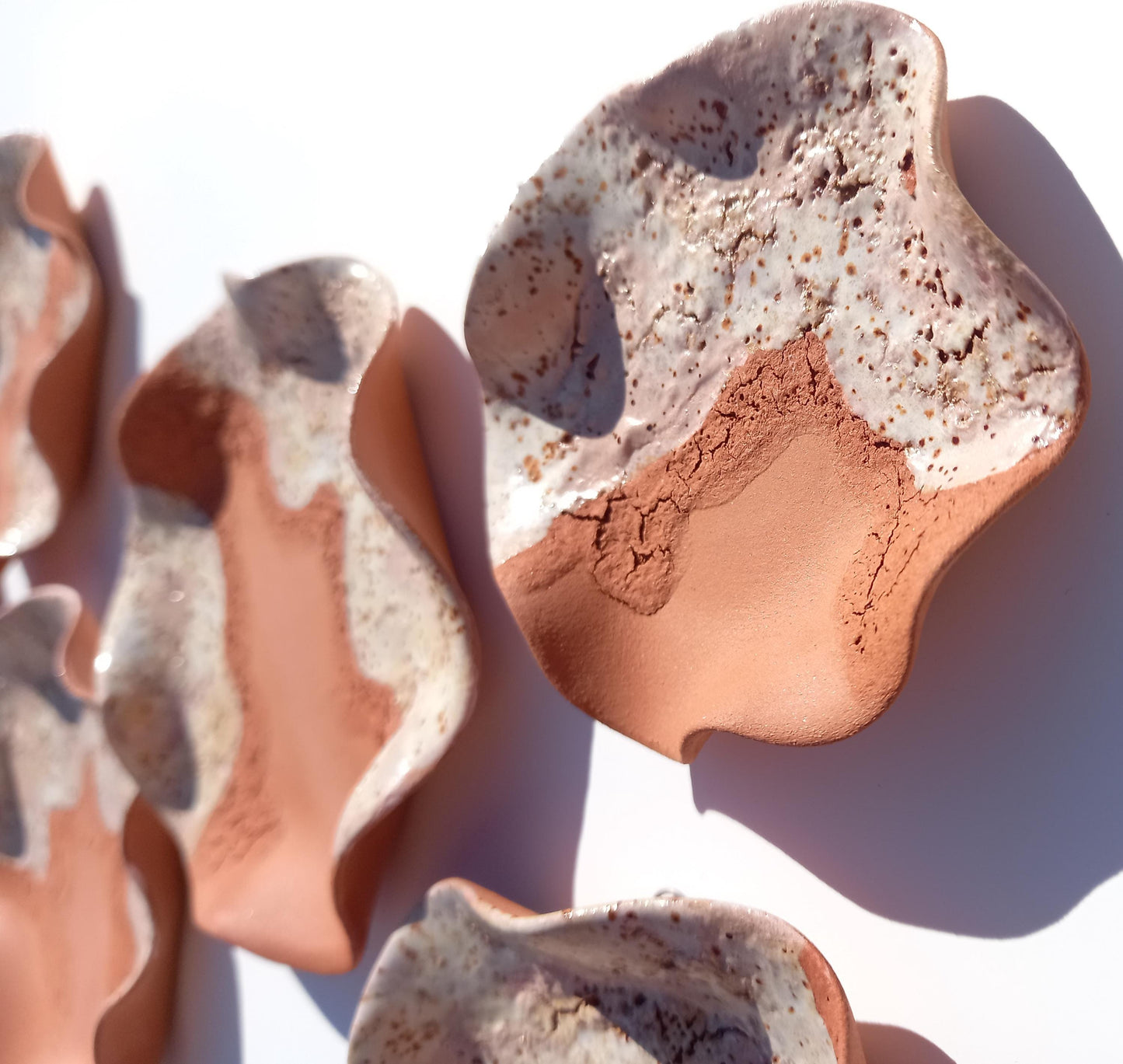 Handmade Terracotta Tile Wall Art: Earthy Ceramic Sculpture, Made to Order