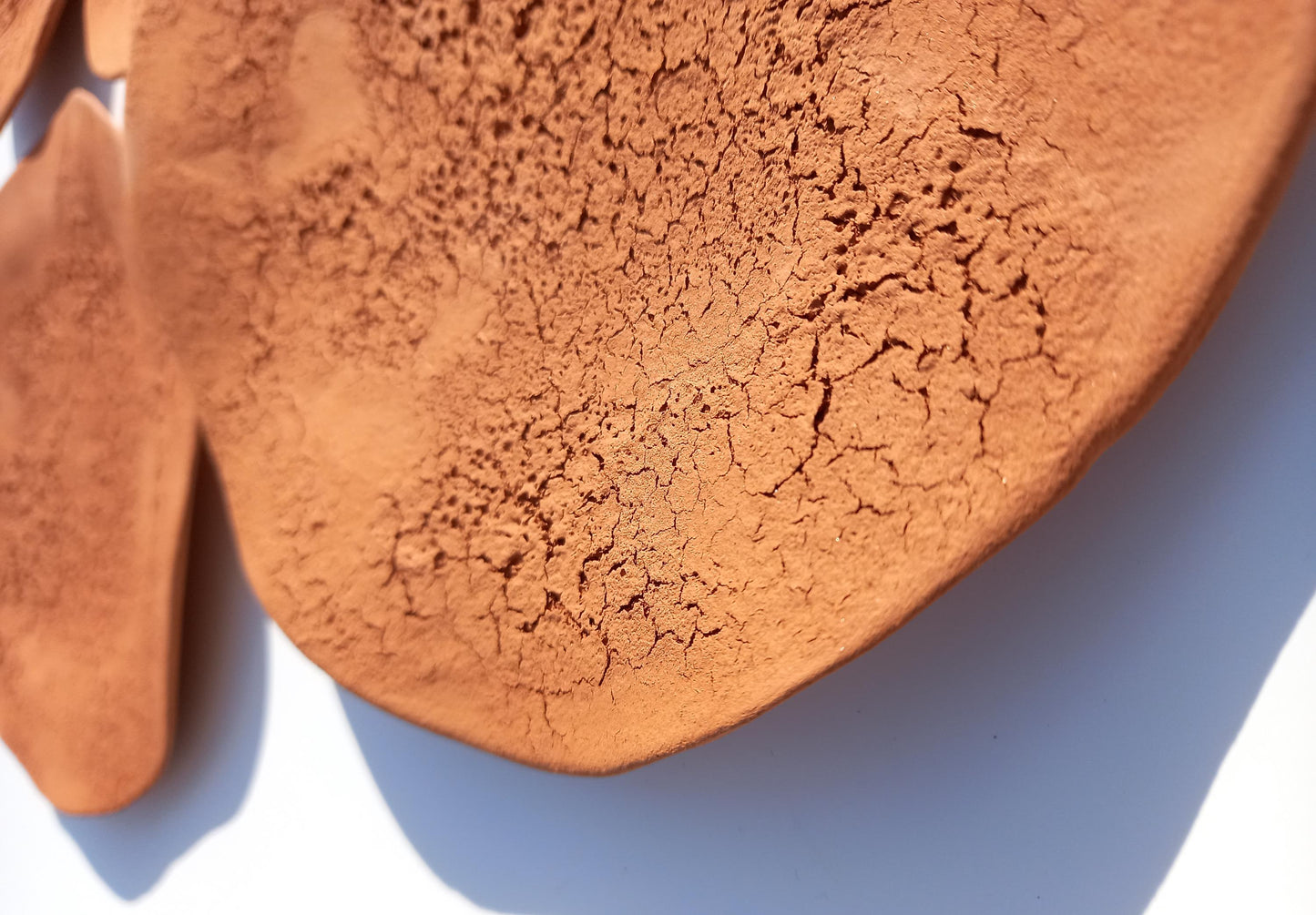 Large Terracotta Wall Art Tiles: Handmade Ceramic Sculpture (MADE TO ORDER)