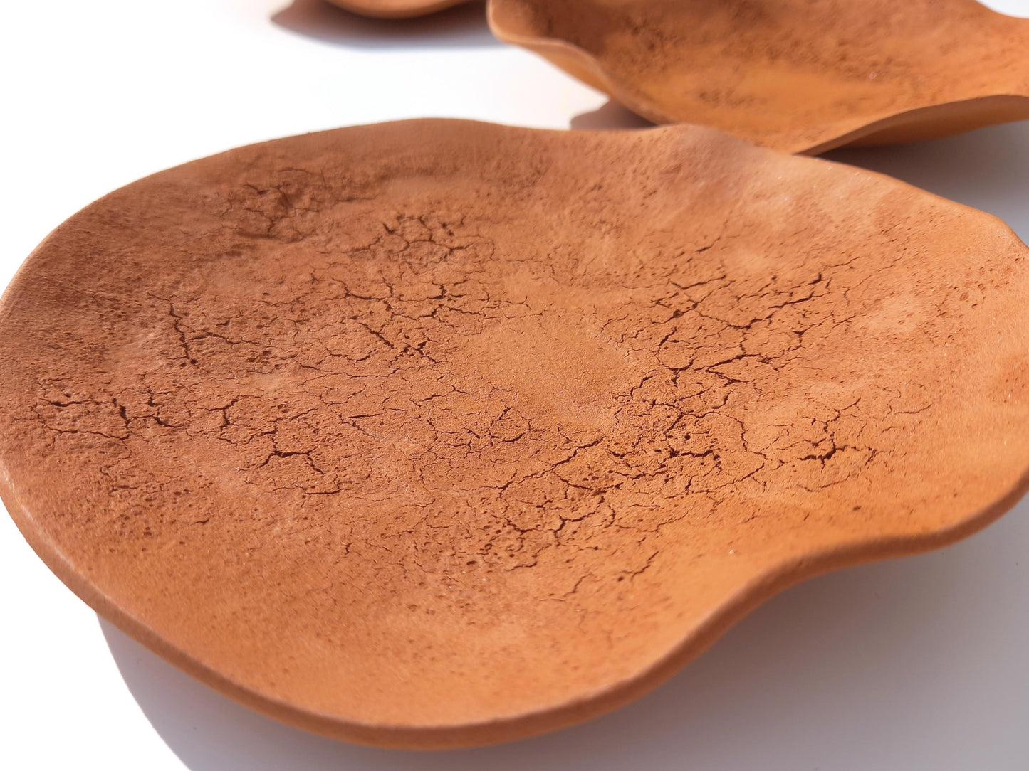 Terracotta Wall Art Tiles: Ceramic Desert Sculpture, Made to Order